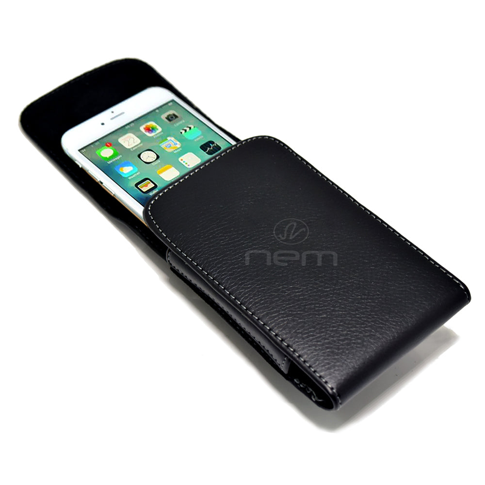 Blackberry BB8300 Vertical Leather Pouch PV078 Black