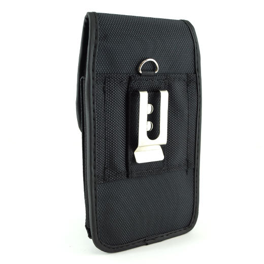 Blackberry BB8100/Universal PV014 Vertical Nylon Pouch Black