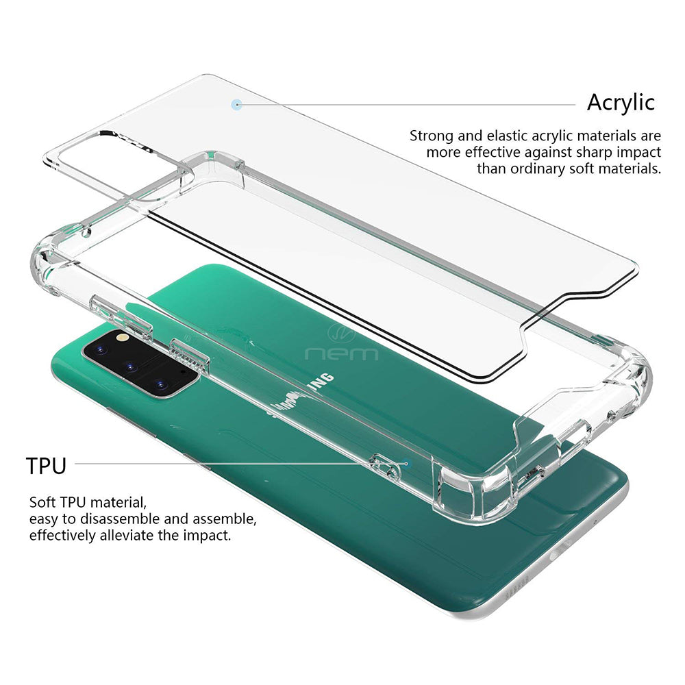 Galaxy S20 Plus (6.7") Transparent TPU Case TPC05 Clear