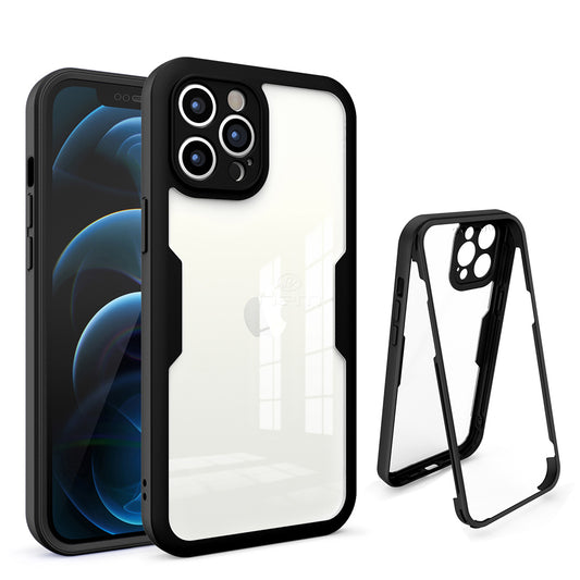 iPhone 13 Pro (6.1") Full Protection Clear Case TPC25 Black