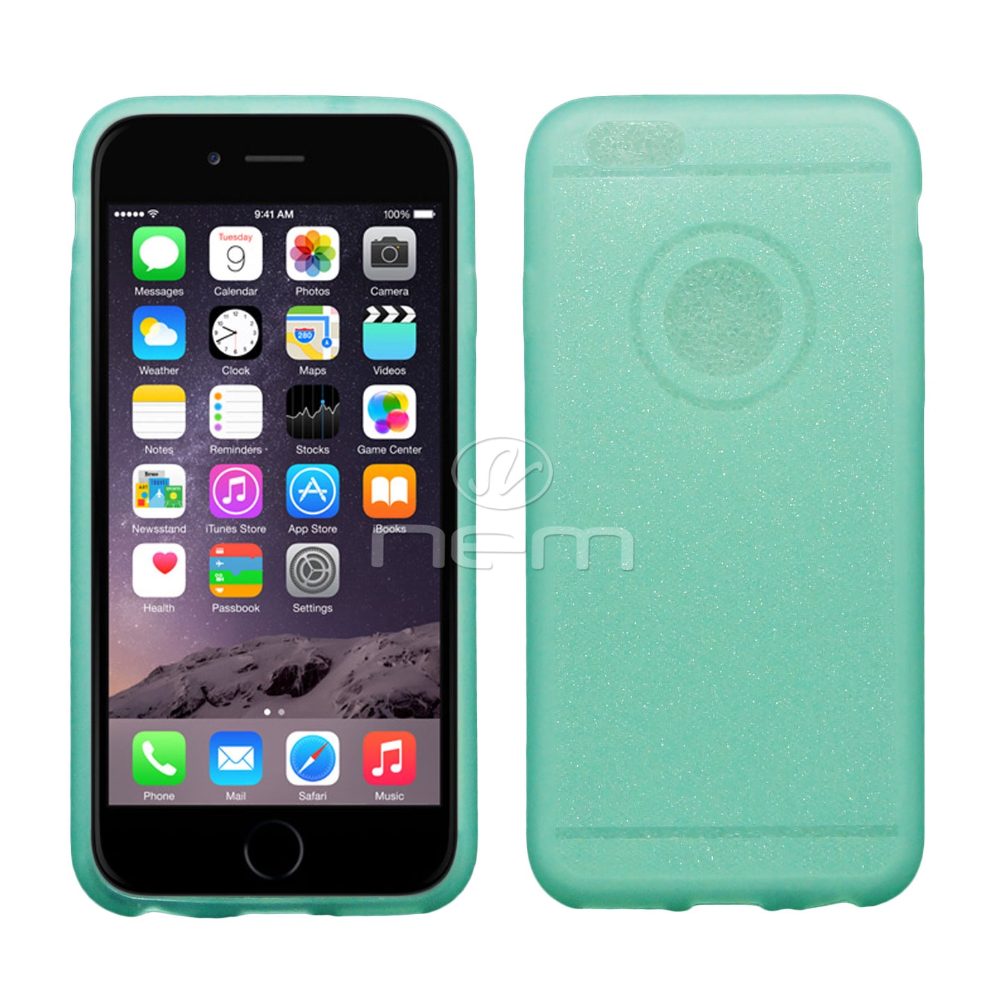 Apple iPhone 6 TPU(Clear Blue)