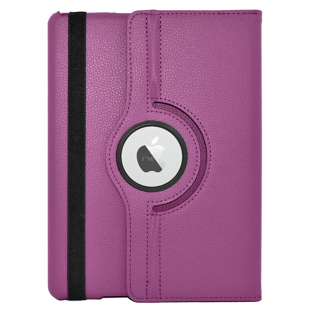 iPad Pro 2 (2017) 10.5 WCFC05 Leather Rotating Stand Purple