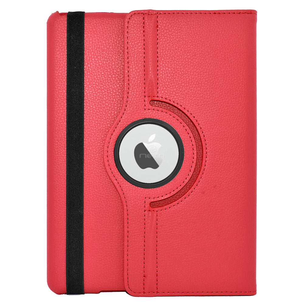 iPad Pro 2 (2017) 10.5 WCFC05 Leather Rotating Stand Red