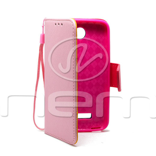 Alcatel One Touch Fierce 2 WCFC09 Light Pink/Hotpink