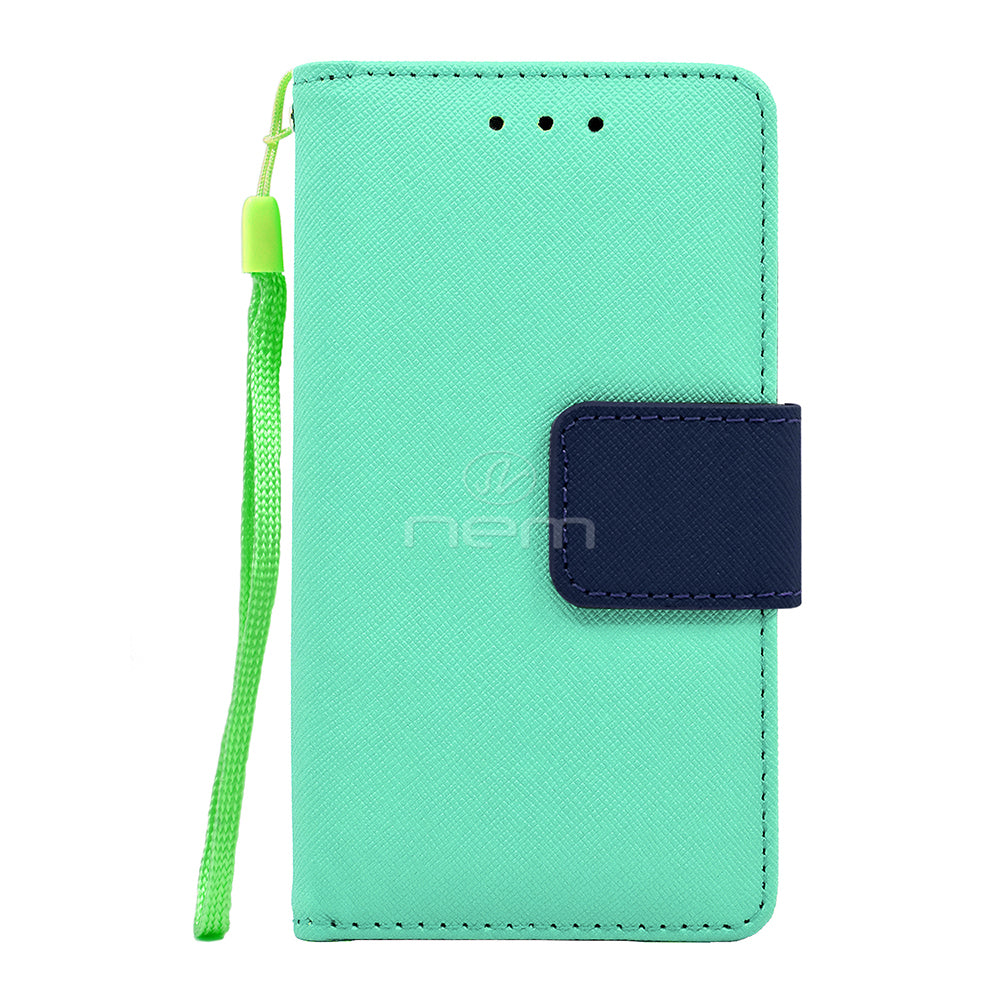 Alcatel Fierce 4/Allura/Pop4+ Folio Wallet Case WCFC09 Green