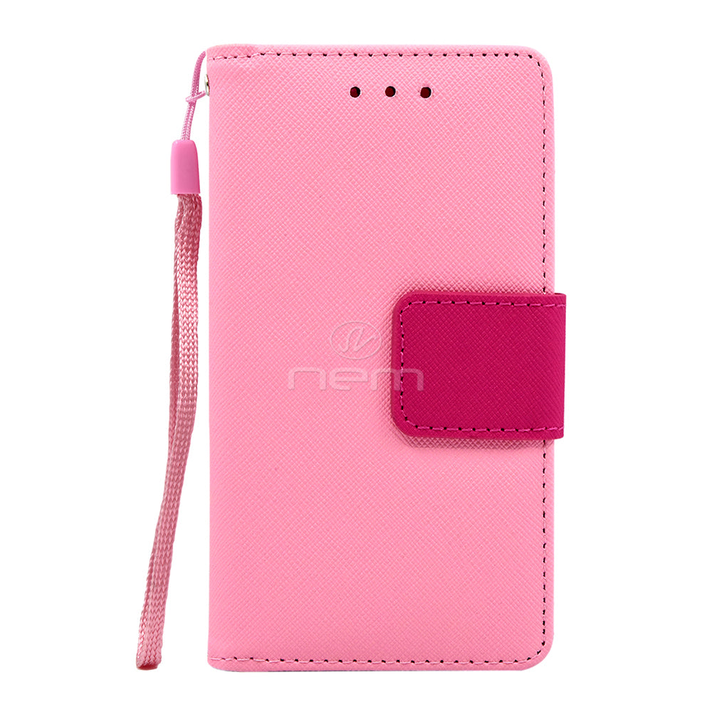 Alcatel Fierce 4/Allura/Pop4+ Folio Wallet Case WCFC09 Pink