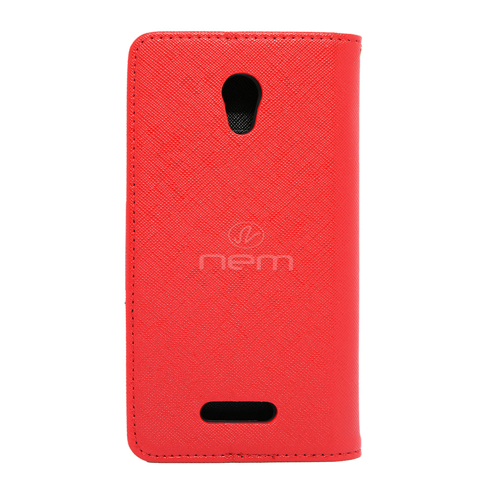 Alcatel Fierce 4/Allura/Pop4+ Folio Wallet Case WCFC09 Red