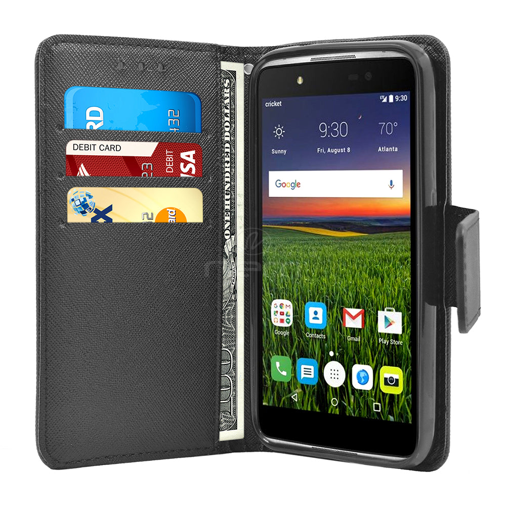 Alcatel Idol 4 Folio Wallet Case WCFC09 Black