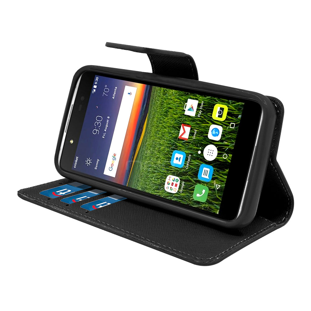 Alcatel Idol 4 Folio Wallet Case WCFC09 Black