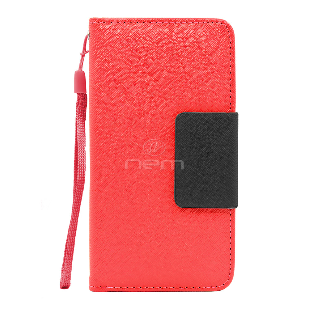 Apple iPhone 6/6S Wallet Case WCFC11 Red/Black