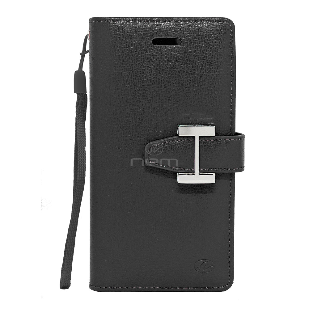 Apple iPhone 6/6S Leather Wallet Case WCFC12A Black