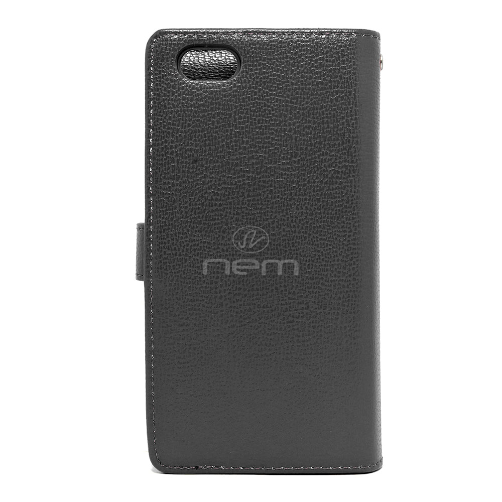 Apple iPhone 6/6S Leather Wallet Case WCFC12A Black