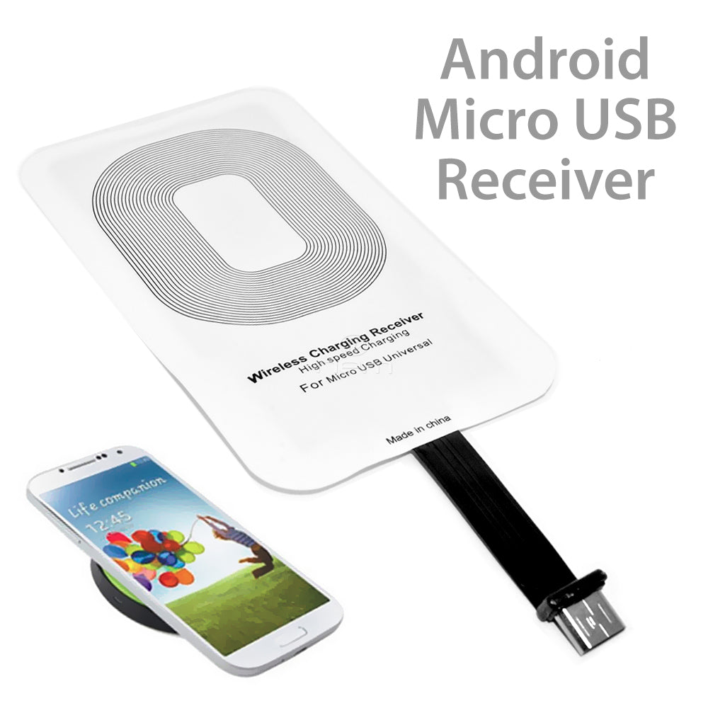 Universal Wireless Charger Reciever WRMICR001 Micro USB