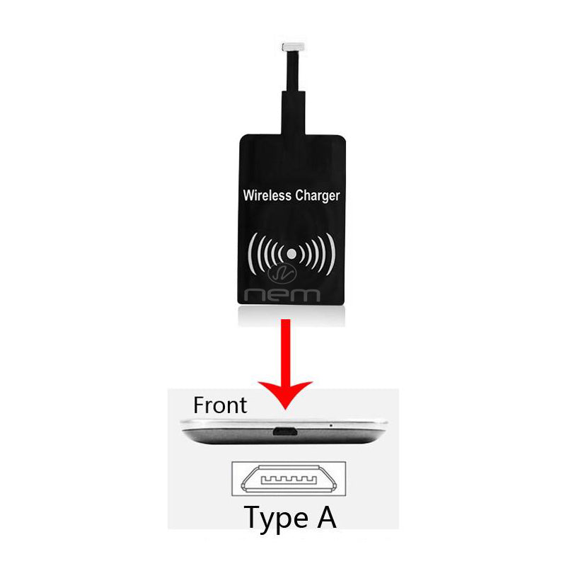 Universal Wireless Charger Reciever WRMICR001 Micro USB