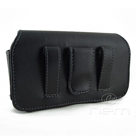 Apple iPhone 4S/Universal Hrztl Small Pouch PH025 Black