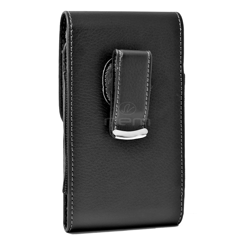 Blackberry BB8300 Vertical Leather Pouch PV078 Black